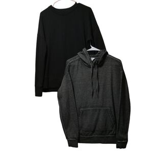 Time and Tru hoodie long sleeve 2 packs size M (8-10) sweatshirt